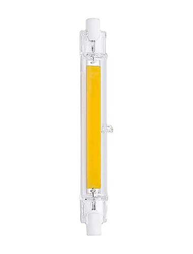  dimbare r7s cob led-pærer 15w j type 189mm doble led-lys 150w halogenekvivalent 220-240v t3 r7s base tilsvarende flomlyserstatning for garasjespesialitetsbelysning gulvlamper