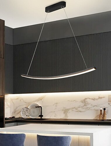  luzes da ilha de cozinha lustre pendente em alumínio estilo artístico estilo moderno elegantes acabamentos pintados LED 220-240v modernos