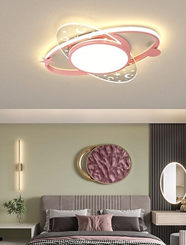 plafonnier led lumière nordique luxe led rose lumières de chambre d'enfants étoile lune chambre principale 2021 nouvelle simplicité moderne créative