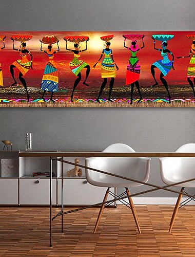  Art mural toile affiche affiches/image  personnes décoration de la maison décor toile roulée sans cadre sans cadre non étiré
