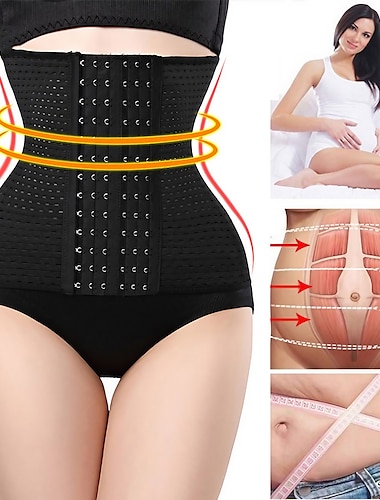  الخصر المدرب cincher shapewear women corset slimming belt belly belt binder belly sheath modeling harness body shaper 3 breasted