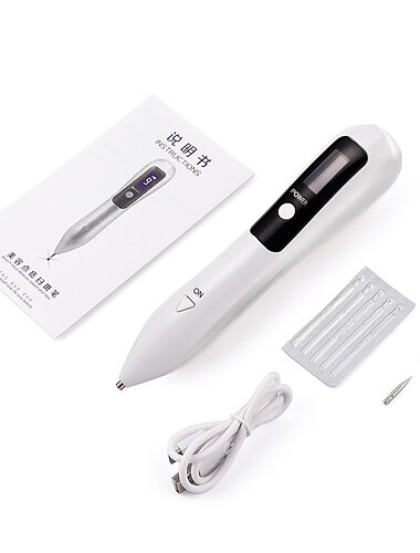  Plasma Pen Laser Tattoo Mole Removal Machine LCD wiederaufladbare Gesichtspflege Skin Tag Removal Sommersprossen Warze Dark Spot Remover