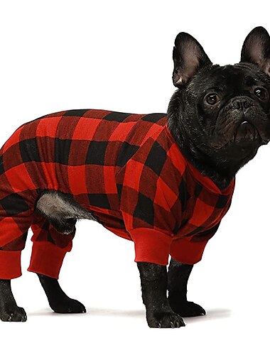  Honden Katten Jumpsuits Trui Casual Winter Comfortabel Vakantie Feest Voor Binnen Bed Wandelen Hondenkleding