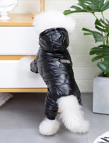  Hund Katze Mäntel Jacke Niedlich Winter Atmungsaktiv Weich Bequem Alltagskleidung Alltagstauglich Hundebekleidung for Husky Beagle Mops Bichon Frise Schnauzer
