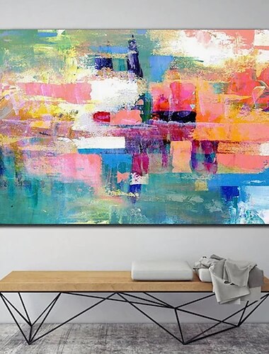  pintura al óleo hecha a mano pintada a mano arte de la pared moderno hermoso cuadro abstracto decoración del hogar decoración lienzo enrollado sin marco sin estirar