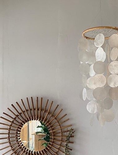  boho acchiappasogni regalo fatto a mano appeso a parete arredamento arte ornamento artigianato cerchio piuma per bambini camera da letto matrimonio festival