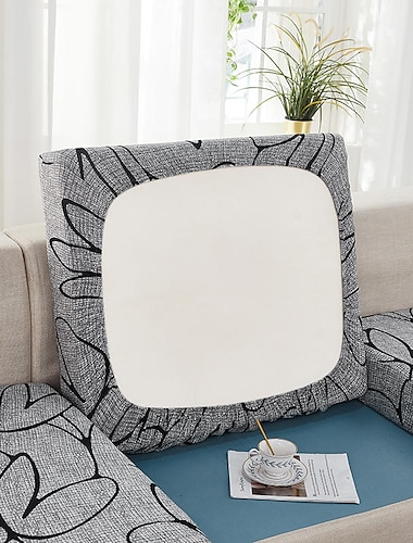 stretch bank kussenhoes kussen hoes voor stoel kussen meubels beschermer zitkussen sofa hoes met elastische bodem wasbaar