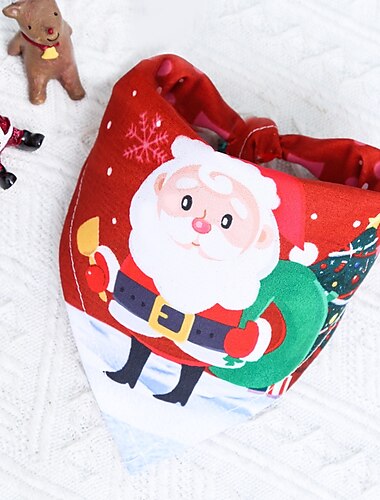  Hund Katze Weihnachtskostüm Weihnachtsgeschenke für haustiere Halstücher Weihnachtsoutfit Sanft Weich Bequem Weihnachten Alltagskleidung Alltagstauglich Festival Hundebekleidung for Husky Border