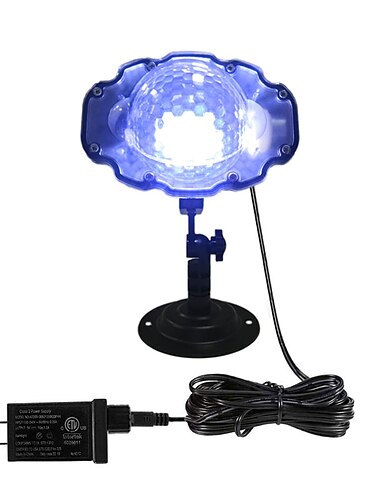  Sneeuwvlok Projector Lamp Grond Plug-in Verticaal Dual-purpose Sneeuwvlok Projector Lamp Decoratie Lamp Kan Worden Ingetrokken