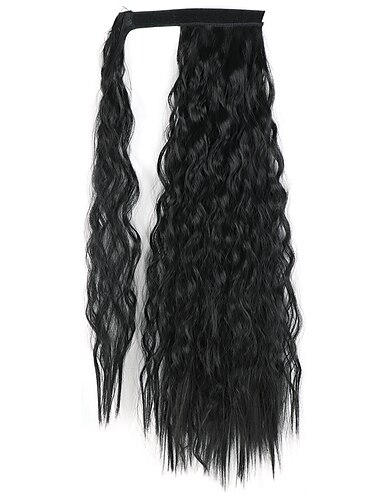  Extension à clip Queue-de-cheval Synthétique / Habillage facile / Queue de cheval afro Cheveux synthétiques Pièce de cheveux Extension des cheveux Bouclé 22 pouces Quotidien / Vacances / Nouvel An