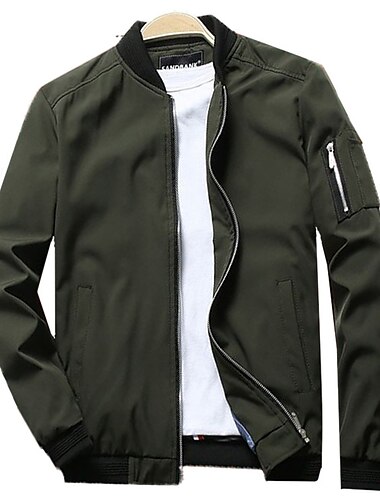  Softshell-Fliegerbomberjacke für Herren, Militär, taktische Jacke, schmale Passform, lässig, Outdoor, Sonnenschutz, schnell trocknend, leicht, Windjacke, Trenchcoat, Oberbekleidung, Oberteil, durchgehender Reißverschluss, Jagd, Angeln