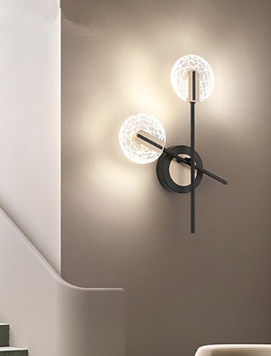  lightinthebox 1 lumină drăguță led perete design noutate aplice de interior moderne sufragerie dormitor acrilic perete 110-120v 220-240v