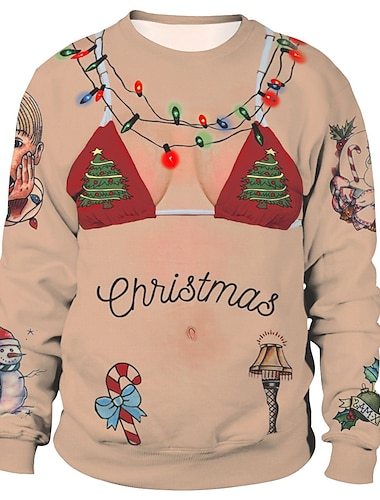 Mikulás ruhák Mikulás Szerepjáték Jelmezek Karácsonyi pulóver Pullover Kompatibilitás Női Felnőttek Karácsony Farsang Álarcos mulatság Parti Karácsony