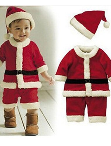  Mikulás ruhák Mikulás Mrs.Claus Szerepjáték Jelmezek Felszerelések Karácsonyi ruha Mikulás ruhák Fiú Lány Karácsony Különleges Gyermek Karácsony Farsang Álarcos mulatság Karácsony Ruha Kalap