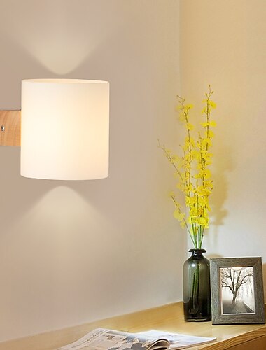  مصابيح حائط LED غير لامعة من Lightinthebox شمعدانات جدارية مصابيح حائطية LED لغرفة الطعام والمكتب والجدار الزجاجي 110-240 فولت
