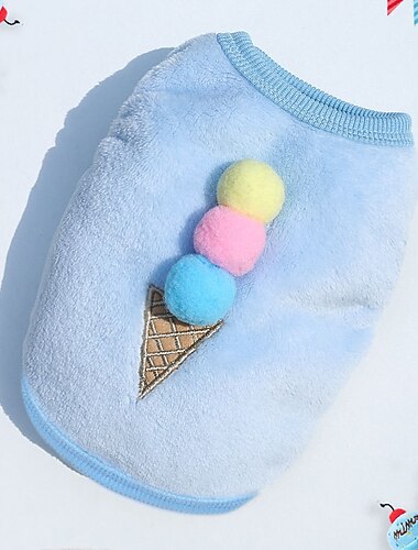  Honden Katten Gilet leuke Style Casual Winter Warm Ademend Zacht Wasbaar Comfortabel Buiten Casual / Dagelijks Hondenkleding for Bichon Frise pomeranian kleine huisdieren Vlinder Small