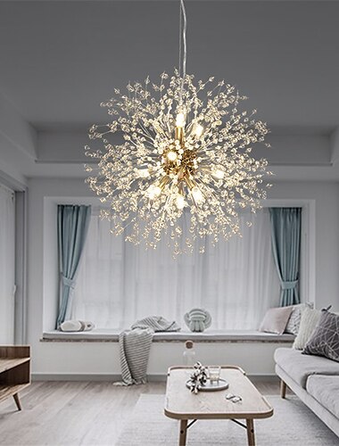  40/50/55/60 cm led pendelleuchte sputnik design globus design metall modern style floral style globus galvanisiert kunstvoll modern 220-240v