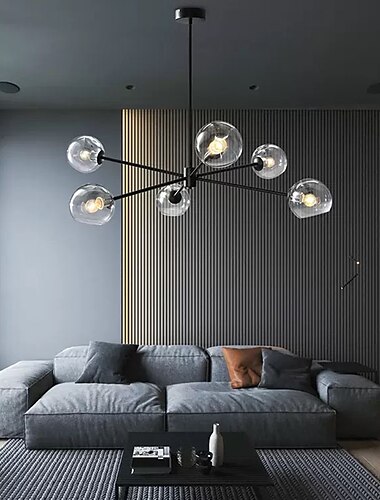  95 cm hanger spoetnik design led inbouwverlichting led metaal gegalvaniseerd geverfde afwerkingen modern 220-240v
