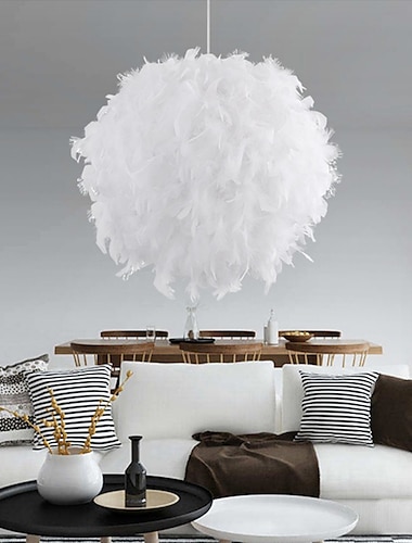  30/40/50 cm globe design formes géométriques pendentif lumière led métal style artistique style moderne plume électrolytique artistique moderne 220-240v