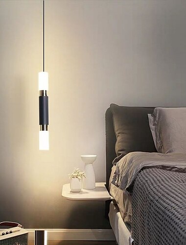  1-flammig 4 cm minimalistisches design pendelleuchte led moderne metall lackierte oberflächen büro Esszimmer schlafzimmer pendelleuchte 110-120v 220-240v