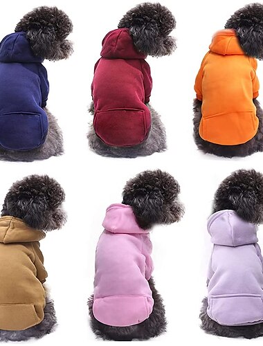  Ropa para perros, sudaderas con capucha para perros pequeños, chaleco para perros pequeños, ropa para chihuahua, abrigo cálido, chaqueta, trajes para cachorros de otoño, ropa para perros y gatos