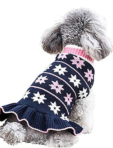  Hunde Pelzige Kleintiere N / A Pullover Kleider Hundemantel Hundekleid Hunde-Shirt / Hunde-T-Shirt Warm Hundebekleidung