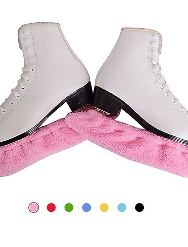  Cubre paletas de patinaje sobre hielo protector de paletas para patinaje artístico patinaje sobre hielo patines de hockey rosa cielo azul amarillo