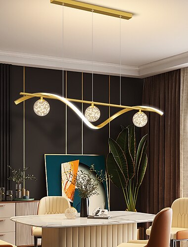  100 cm nordische stil pendelleuchte led metall lackierte oberflächen modern 220-240v