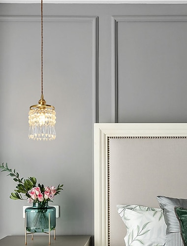  12cm jedinečný designový lustr zlatý přívěsek světlý křišťál moderní 110-120v 220-240v