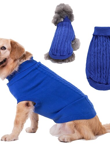  Hund Pullover Welpenkleidung Jumper Mode Einfacher Stil Hundebekleidung for Corgi Beagle Shiba Inu Mops Pudel