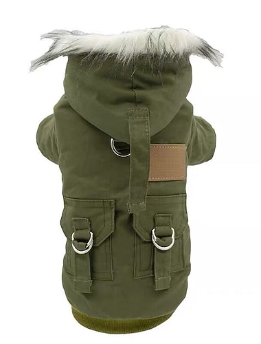  Honden Jassen Hoodies Jack Klassiek Voor binnen- en buitengebruik Winter waterdicht Warm Ademend Zacht Comfortabel Buiten Casual / Dagelijks Hondenkleding