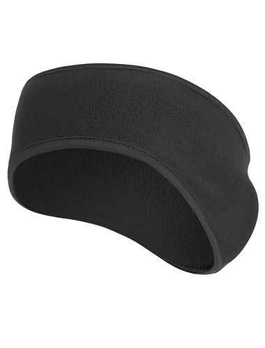 Schweiß Stirnband Ohrenwärmer Herren Damen Kopfbedeckung Einfarbig warm halten Windundurchlässig Atmungsaktiv für Fitness Laufen Joggen Herbst Winter Frühling Schwarz Fuchsie Grau