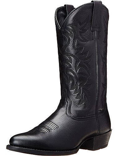  Retro Vintage Hippie 1970er Schuhe Westernstiefel Hippie Westlicher Cowboy Jacquard Einfarbig Herren Karneval Maskerade Urlaub Party / Abend Alltagskleidung Erwachsene Schuhe Ganzjahres