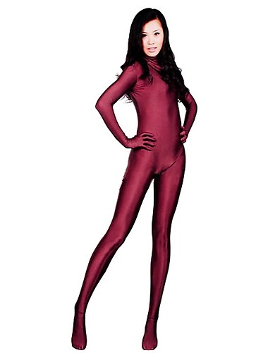  Zentai-Anzüge Cosplay Kostüm Catsuit Mumie Karnevalskostüm Ganzkörperanzug Herren Damen Party Stilvoll Künsterlischer Stil Einfarbig Toyokalon-Haar Tactel Kostüm für Halloween Karneval Maskerade