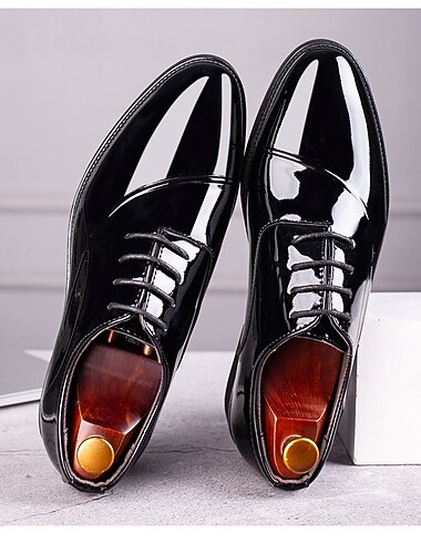  Per uomo Oxford Classico Giornaliero Serata e festa PU Nero Marrone Autunno Primavera
