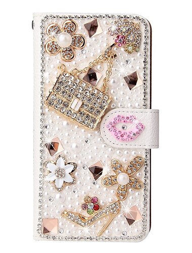  هاتف غطاء من أجل سامسونج جالاكسي S24 S23 S22 S21 S20 Plus Ultra A55 A35 A25 A15 5G A14 أ 54 Note 20 Ultra 10 Plus أ 73 أ 53 A12 A32 حافظة بطاقة المحفظة بريق لماع ضد الغبار مسند الدراجة بريق لماع