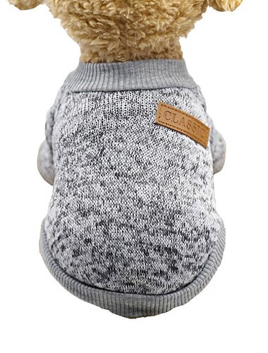  Hunde Pullover Fleeceweste Winter Warm Weich Modisch Komfortabel Hundebekleidung