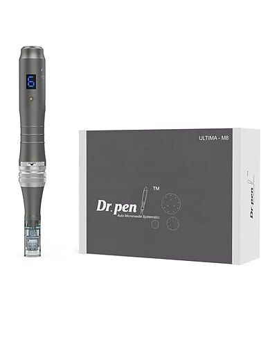  dr pen m8 professionell trådlös dermapen elektrisk stämpel design microneedling ansiktsrulle för ansiktshudvård
