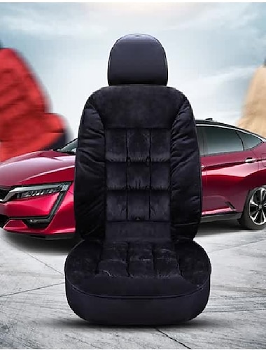  1 pcs Autostoelbeschermer voor Voorstoelen Zacht Comfortabel Comfortabele aanraking voor