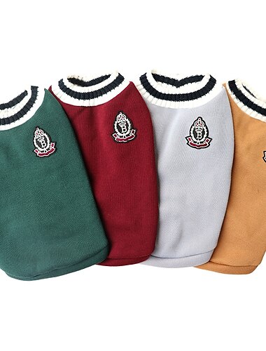  Hund Katze Pullover Weste Jumper Niedlich Winter Weich Bequem Alltagskleidung Alltagstauglich Hundebekleidung for Husky Labrador Alaskan Malamute Golden Retriever Dalmatiner