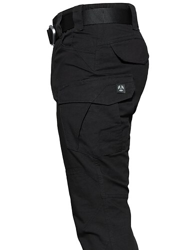  Herren Jagd-Chaps Taktische Hosen Wasserdicht Ripstop Windundurchlässig Multi-Pocket Frühling Sommer Winter Baumwolle Unten für Jagd Wandern Camping Grün Schwarz Kaki S M L XL XXL / Schlacht