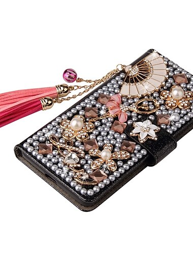  Handy Hülle Handyhüllen Für Samsung Galaxy S25 Ultra S24 S23 S22 S21 S20 Plus Ultra A55 A35 A25 A15 5G A14 A54 Note 20 Ultra 10 Plus A73 A53 A12 Brieftaschenhülle Glitzer Glanz Staubdicht Ständer