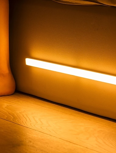  20led pir rörelsesensor lampa skåp garderob sänglampa under skåpet nattljus smart ljusuppfattning för garderobstrappor led människokroppens induktionsljus