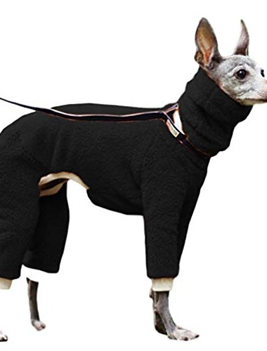  Honden Jumpsuits Modieus Stijlvol Normale Klassieke Stijl Retro vintage Herfst Winter Warm Modieus Buitensporten Hondenkleding for Windhond