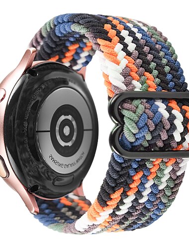  Ремешок для часов для Garmin Huawei Forerunner 265S 265 Venu 3S 3 Active 5 Vivoactive 4S 4 Vivomove Sport Luxe Style HR Approach S42 S40 S12 18mm 20mm 22mm Нейлон Замена Ремень 18mm 20mm 22mm