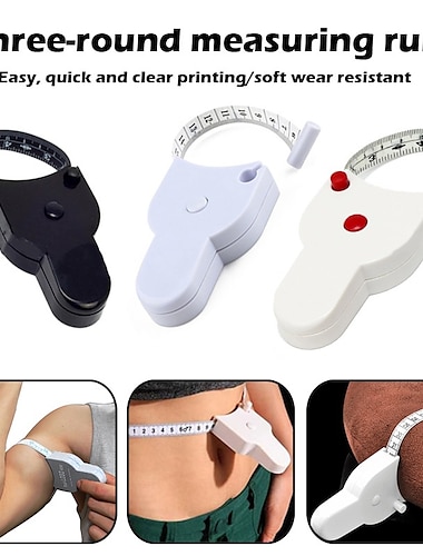  Automatic Telescopic Tape MeasurePerfect Body Tape MeasureSelf-Tightening Body Measuring RulerRetractable Double Scales RulersPerfect Waist Tape Measure