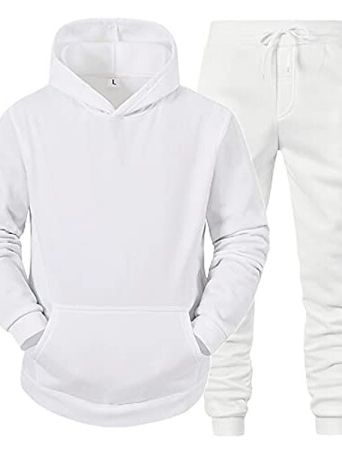  Hombre Tracksuit Sudadera Trajes para correr traje blanco El logotipo se puede personalizar Conjunto negro Pantalón gris claro + negro Pantalón gris oscuro + negro Deporte Ropa deportiva Ropa