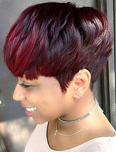  beisd peinados cortos con flequillo pelucas sintéticas para mujeres negras pelucas cortas para mujeres blancas 8 estilos disponibles (beisdwig-w016)