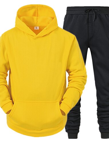  Herren Trainingsanzug Jogginganzug Jogginganzüge weißer Anzug Logo kann angepasst werden Schwarzes Set Hellgraue + schwarze Hose Dunkelgraue + schwarze Hose Sport & Natur Sportbekleidung Bekleidung