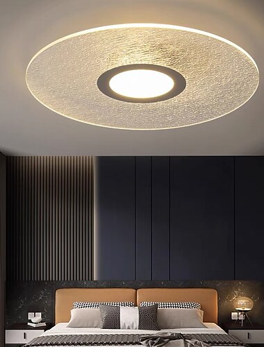  45 cm LED-Deckenleuchten Ice Crack Design Metall lackierte Oberflächen modern 220-240V